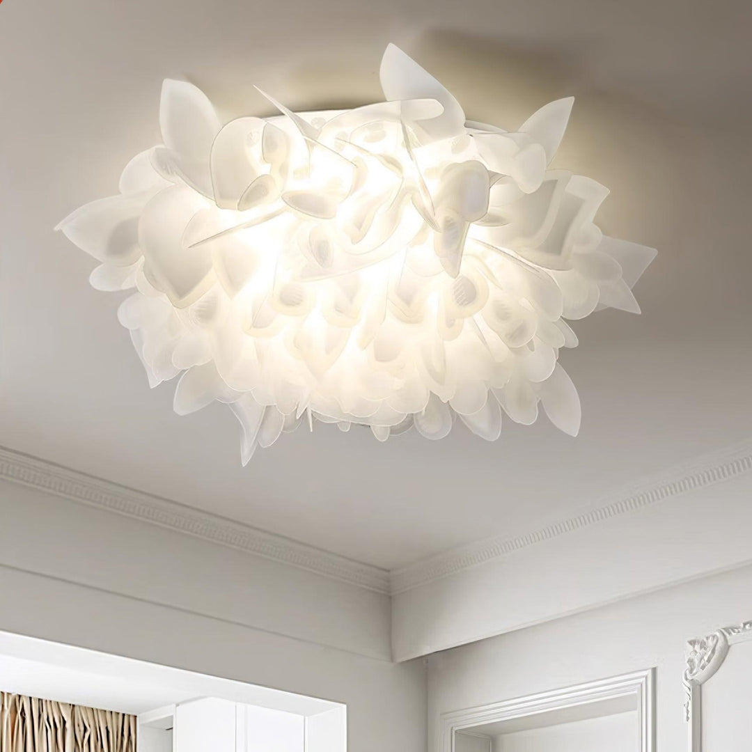 Plafonnier Sculpté Pétale Grappe Artistique Moderne Déclaration - Neutralighting