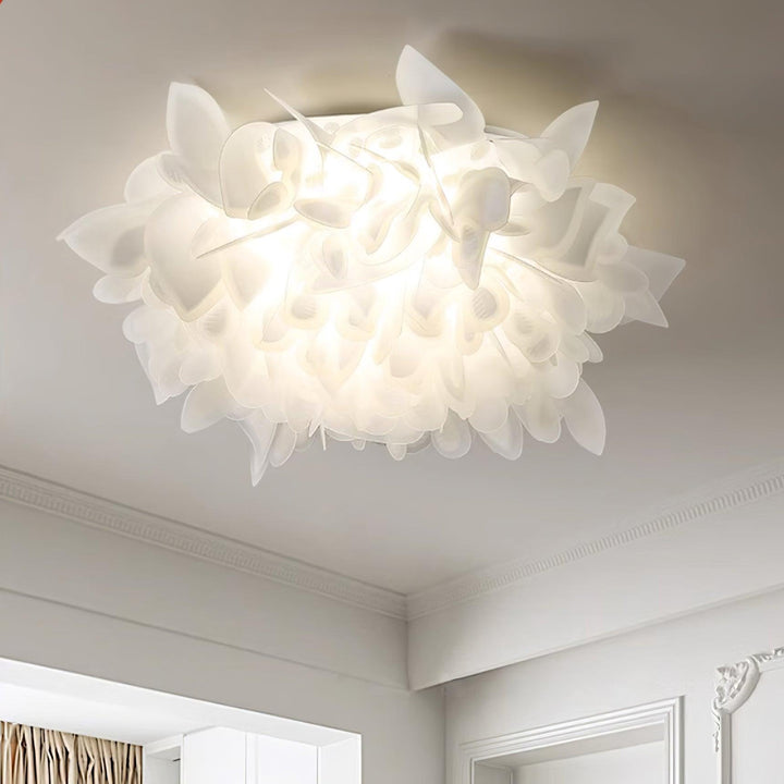 Plafonnier Sculpté Pétale Grappe Artistique Moderne Déclaration - Neutralighting