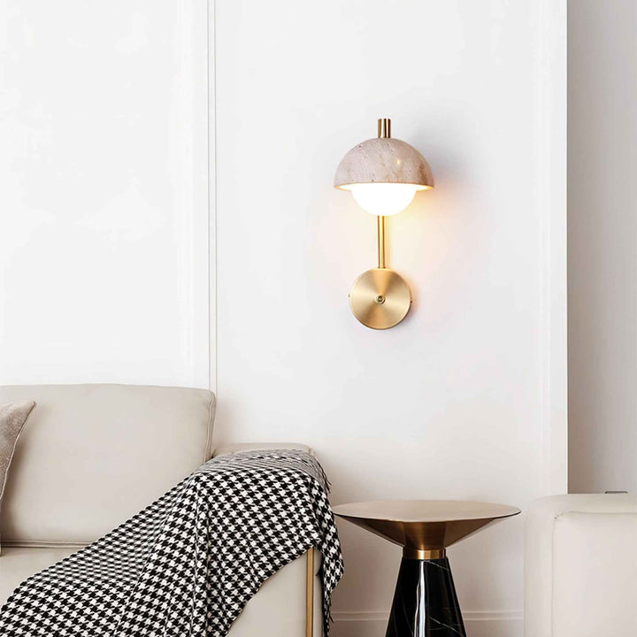 Ormaren Verre 15cm Blanc LED