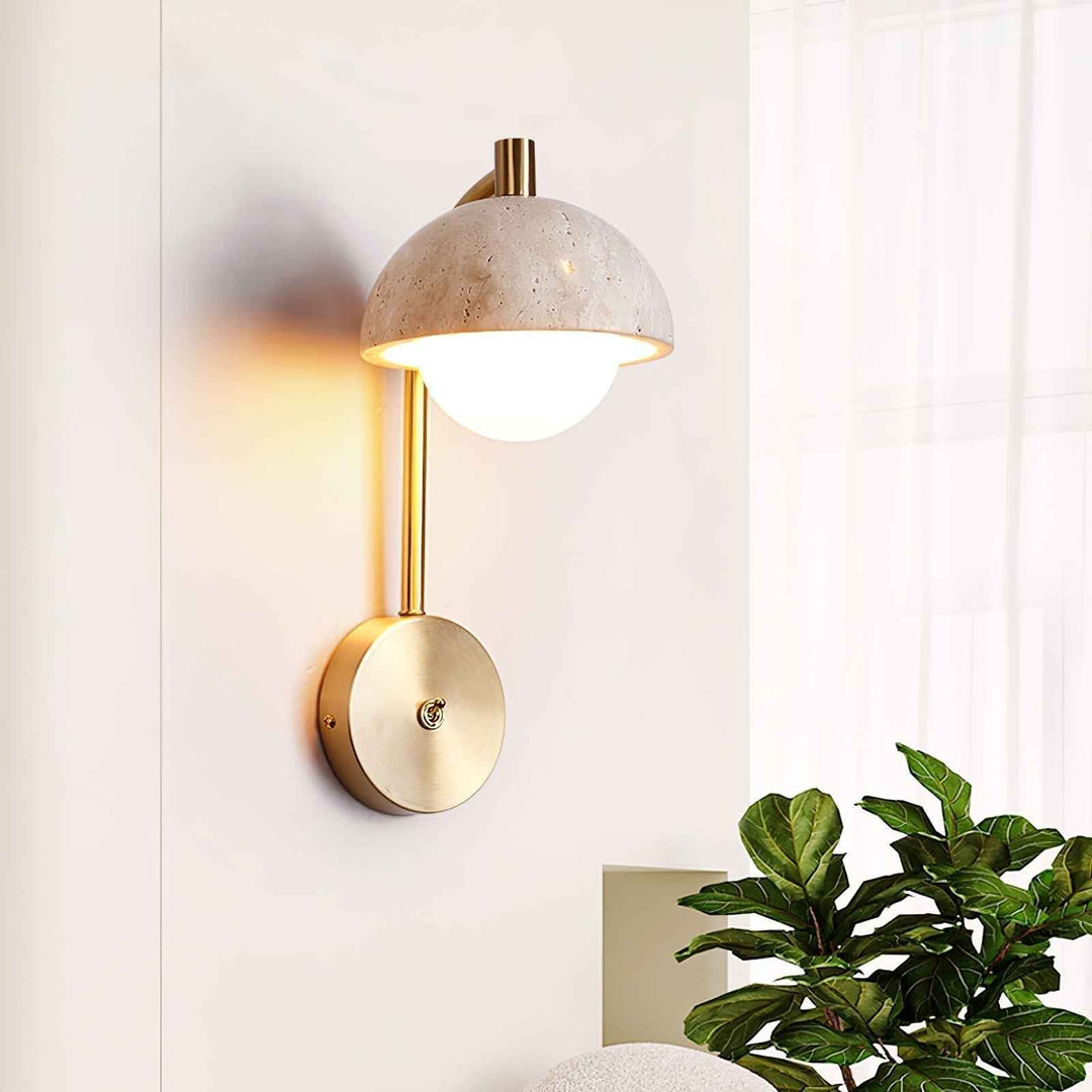 Ormaren Verre 15cm Blanc LED