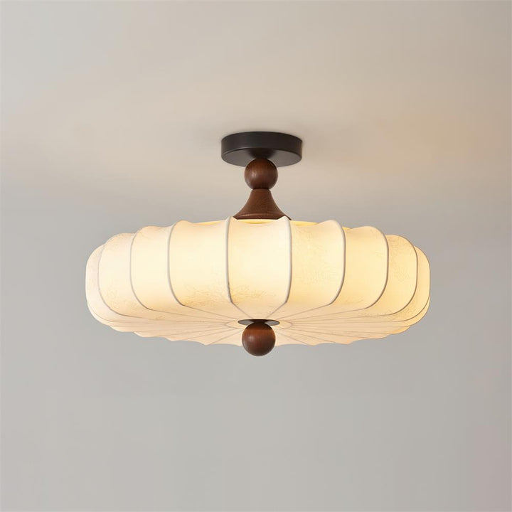 Velora Plafonnier Tissu Minimaliste - Neutralighting