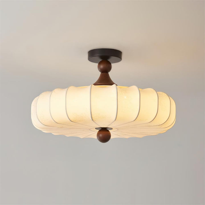 Velora Plafonnier Tissu Minimaliste - Neutralighting