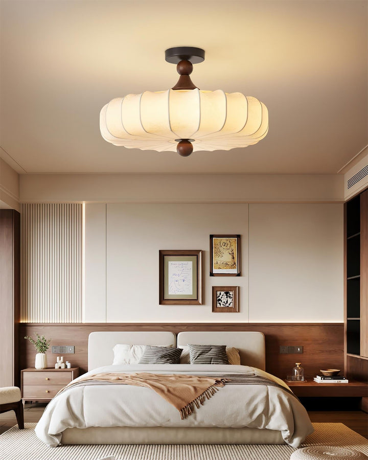 Velora Plafonnier Tissu Minimaliste - Neutralighting