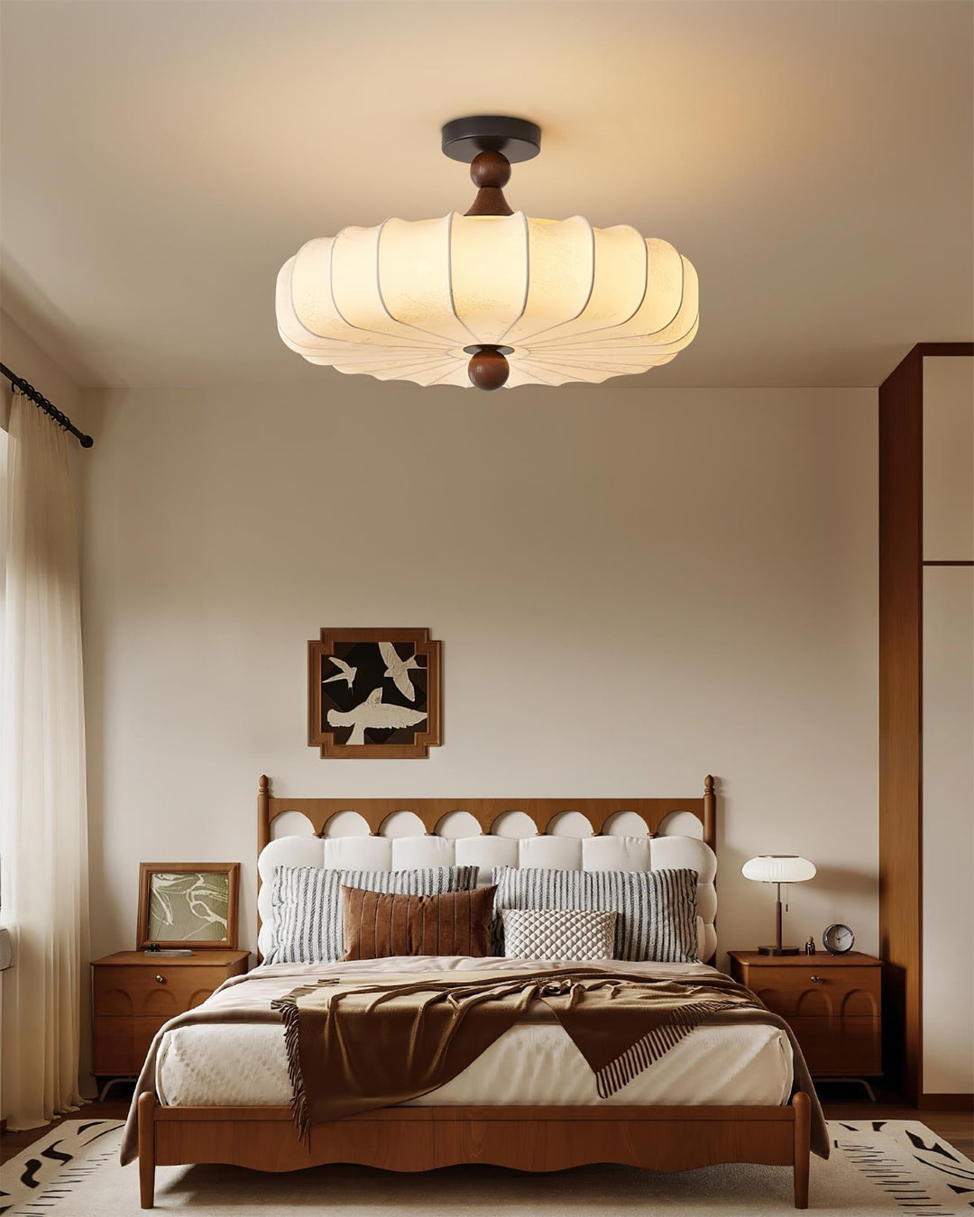 Velora Plafonnier Tissu Minimaliste - Neutralighting
