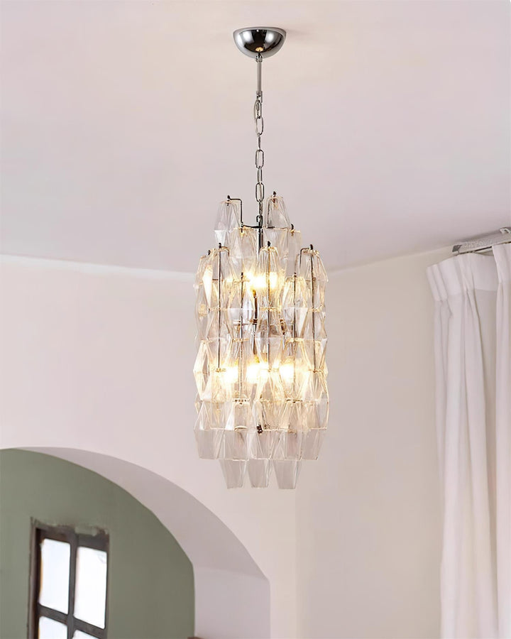 Velthra Suspension en Verre Facetté Luxueux - Neutralighting