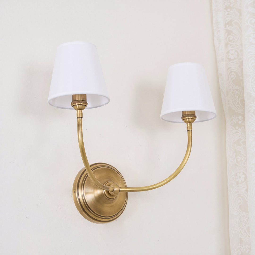 Olvaror Applique Murale Métal Tissu Industriel Vintage - Neutralighting