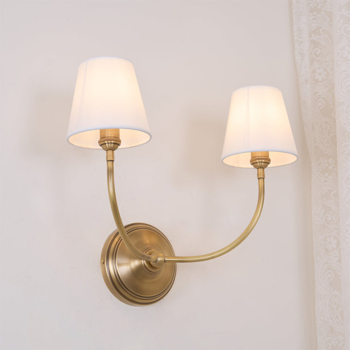 Olvaror Applique Murale Métal Tissu Industriel Vintage - Neutralighting