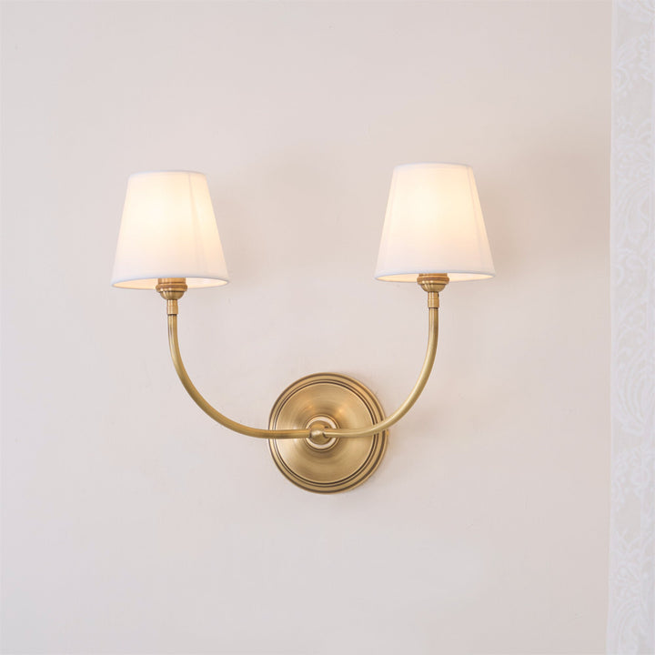 Olvaror Applique Murale Métal Tissu Industriel Vintage - Neutralighting