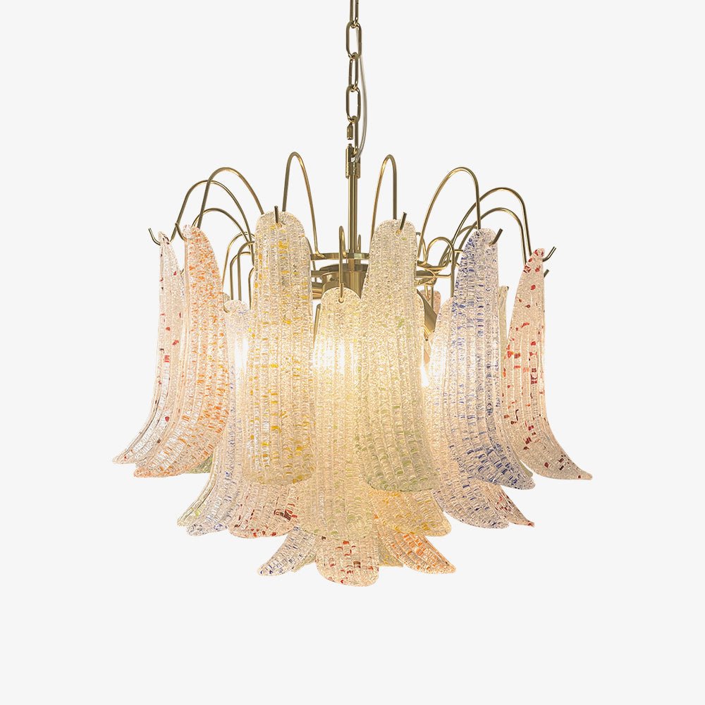 Aurora Lustre en Verre de Murano Coloré Vintage - Neutralighting