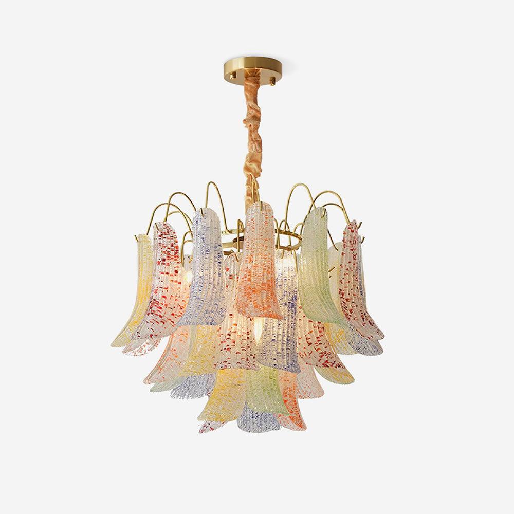 Aurora Lustre en Verre de Murano Coloré Vintage - Neutralighting