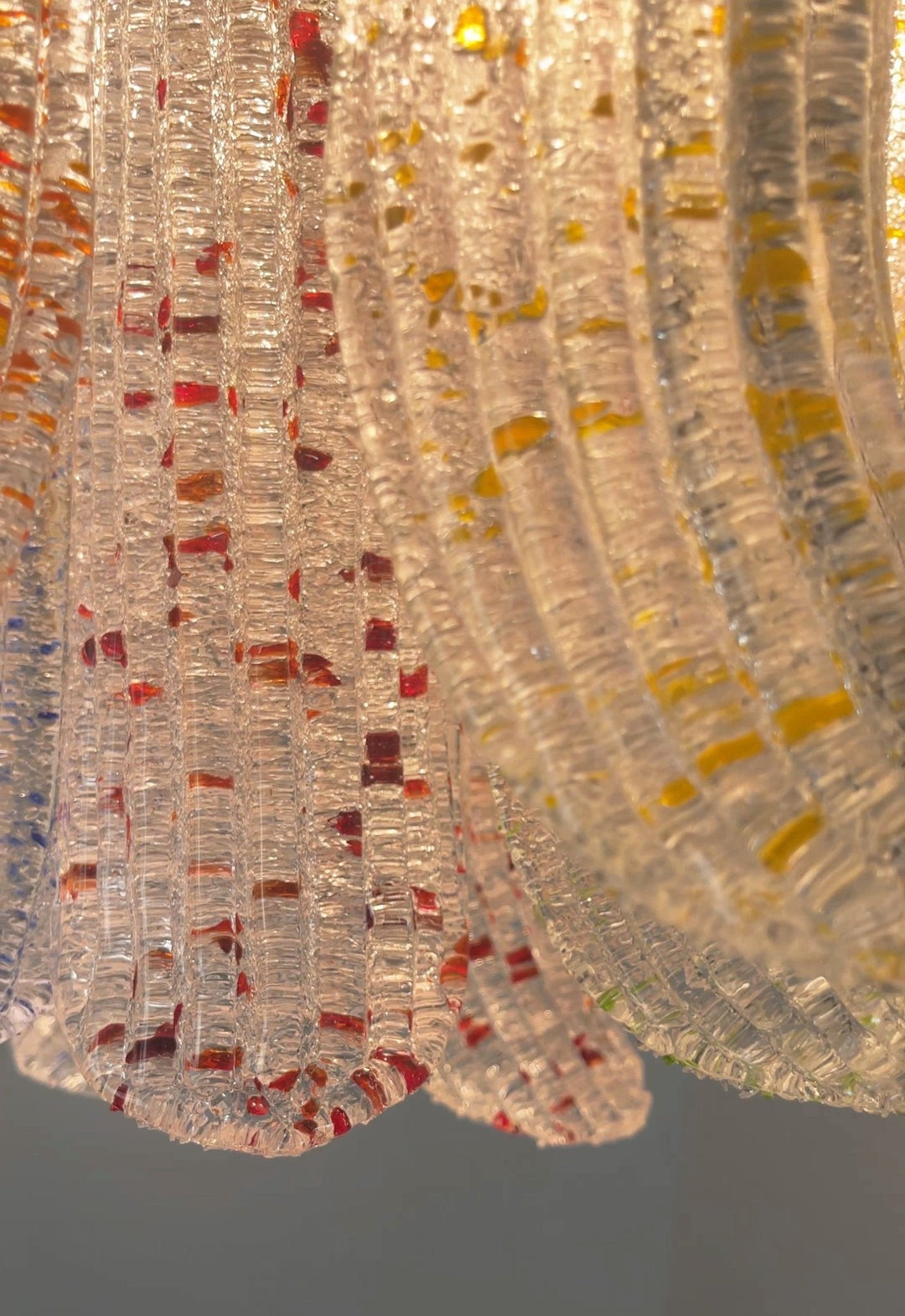 Aurora Lustre en Verre de Murano Coloré Vintage - Neutralighting