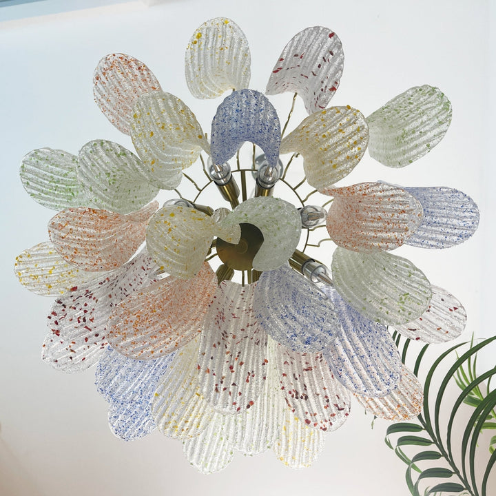 Aurora Lustre en Verre de Murano Coloré Vintage - Neutralighting