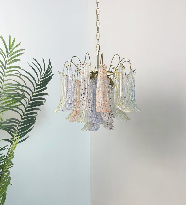 Aurora Lustre en Verre de Murano Coloré Vintage - Neutralighting