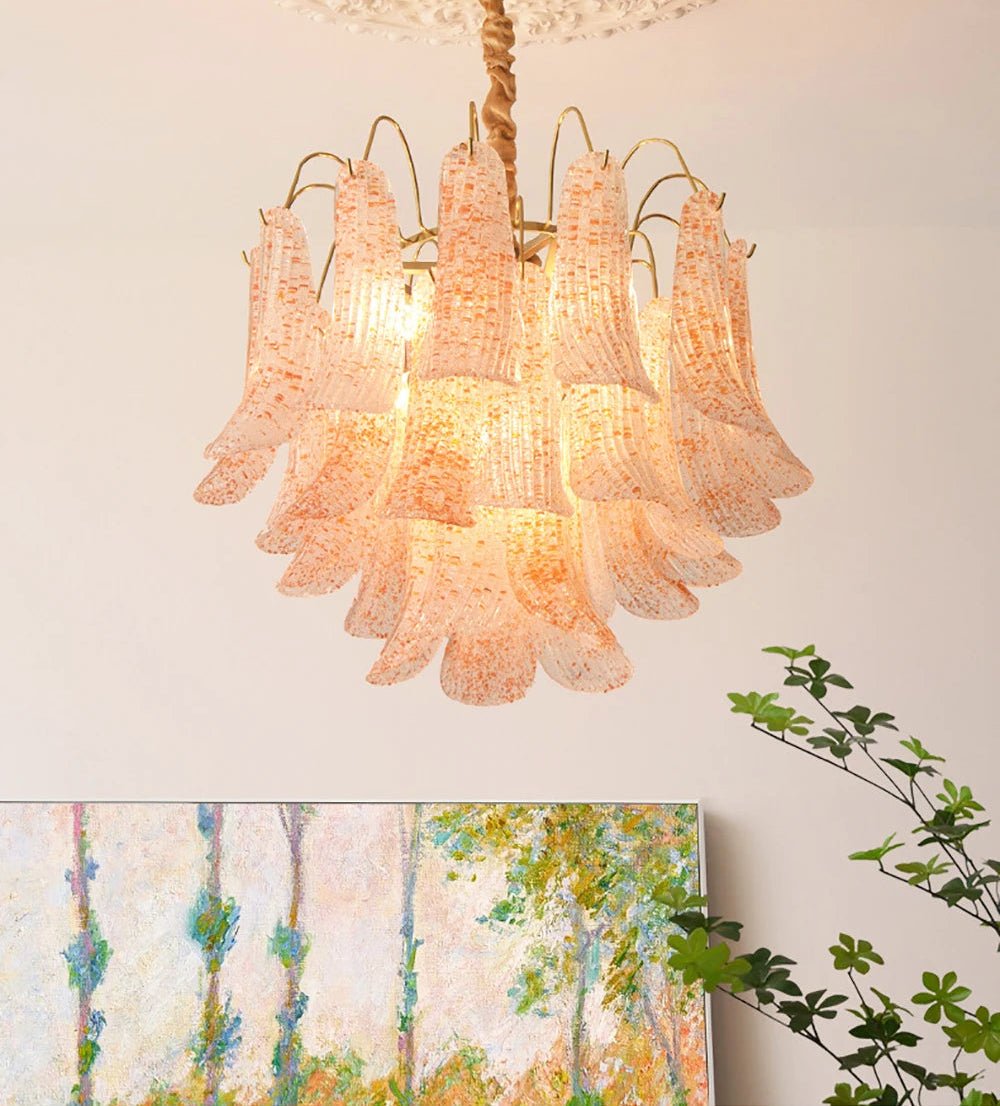 Aurora Lustre en Verre de Murano Coloré Vintage - Neutralighting