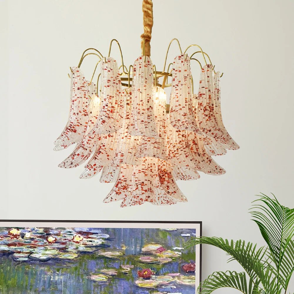 Aurora Lustre en Verre de Murano Coloré Vintage - Neutralighting