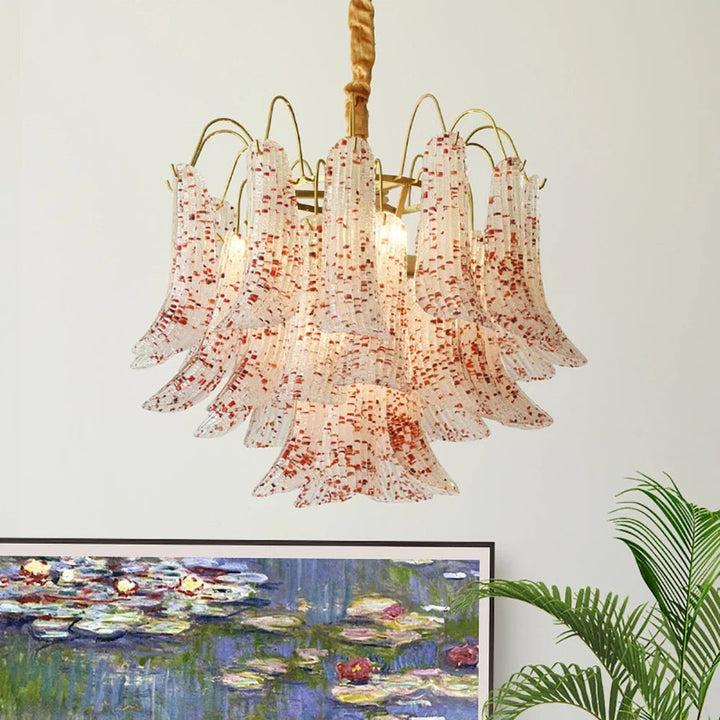 Aurora Lustre en Verre de Murano Coloré Vintage - Neutralighting