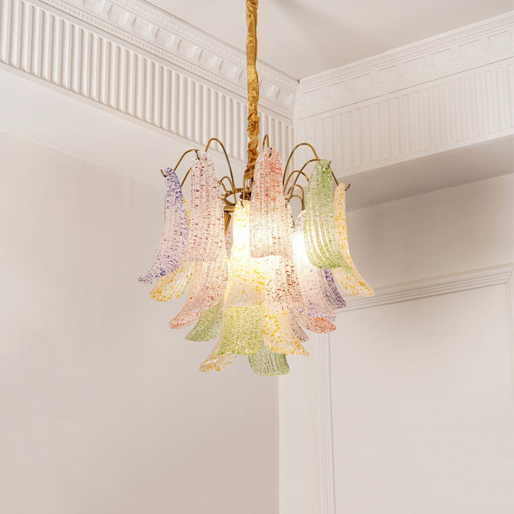 Aurora Lustre en Verre de Murano Coloré Vintage - Neutralighting