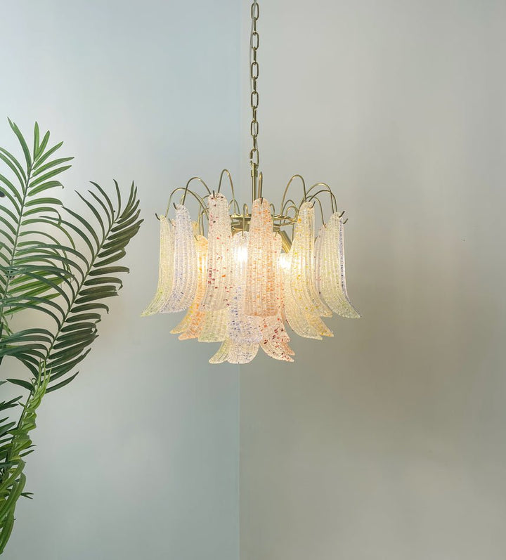 Aurora Lustre en Verre de Murano Coloré Vintage - Neutralighting