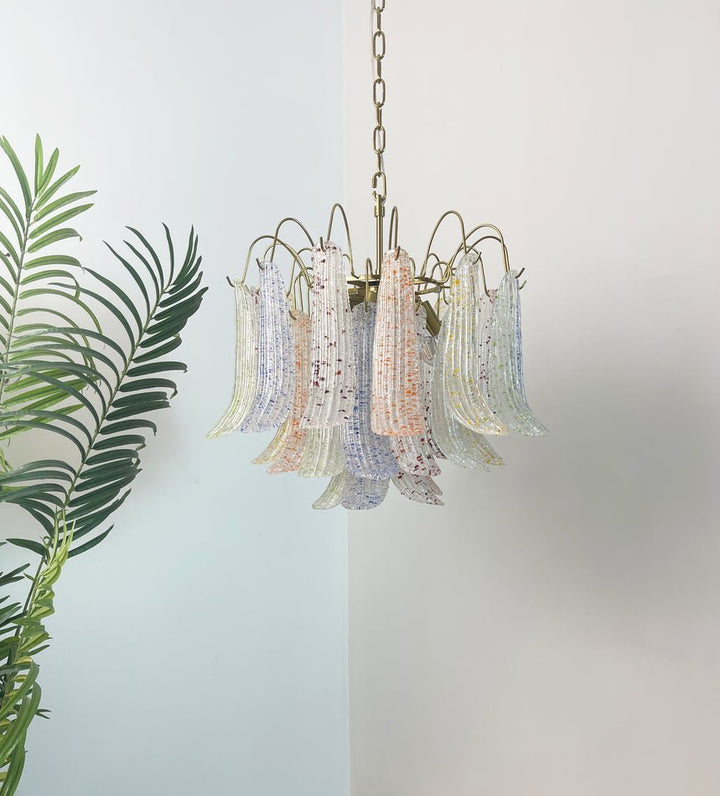 Aurora Lustre en Verre de Murano Coloré Vintage - Neutralighting