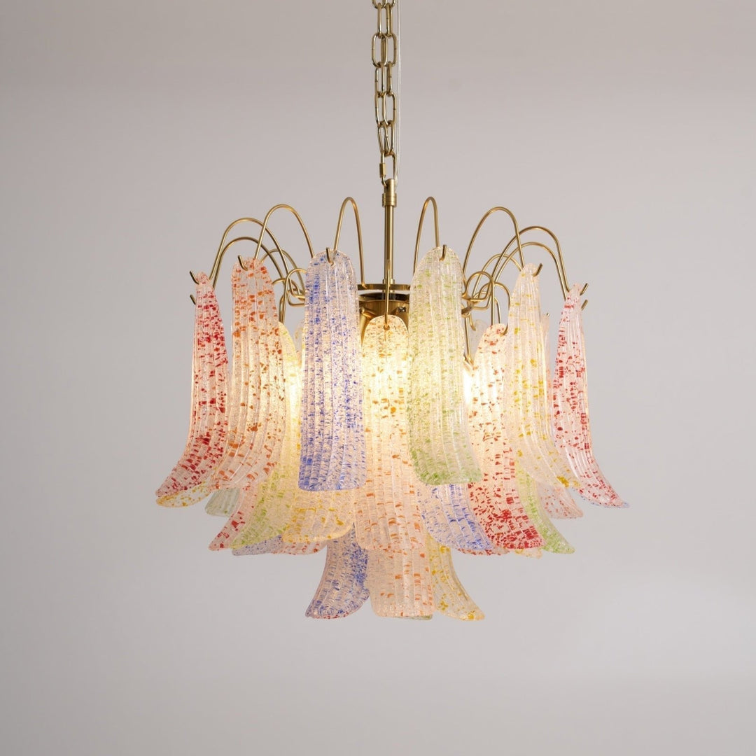 Aurora Lustre en Verre de Murano Coloré Vintage - Neutralighting