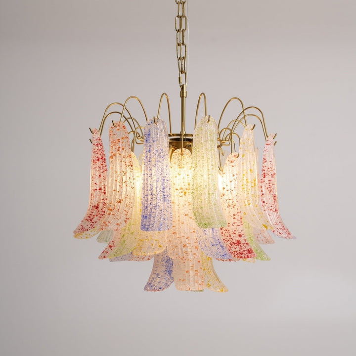 Aurora Lustre en Verre de Murano Coloré Vintage - Neutralighting