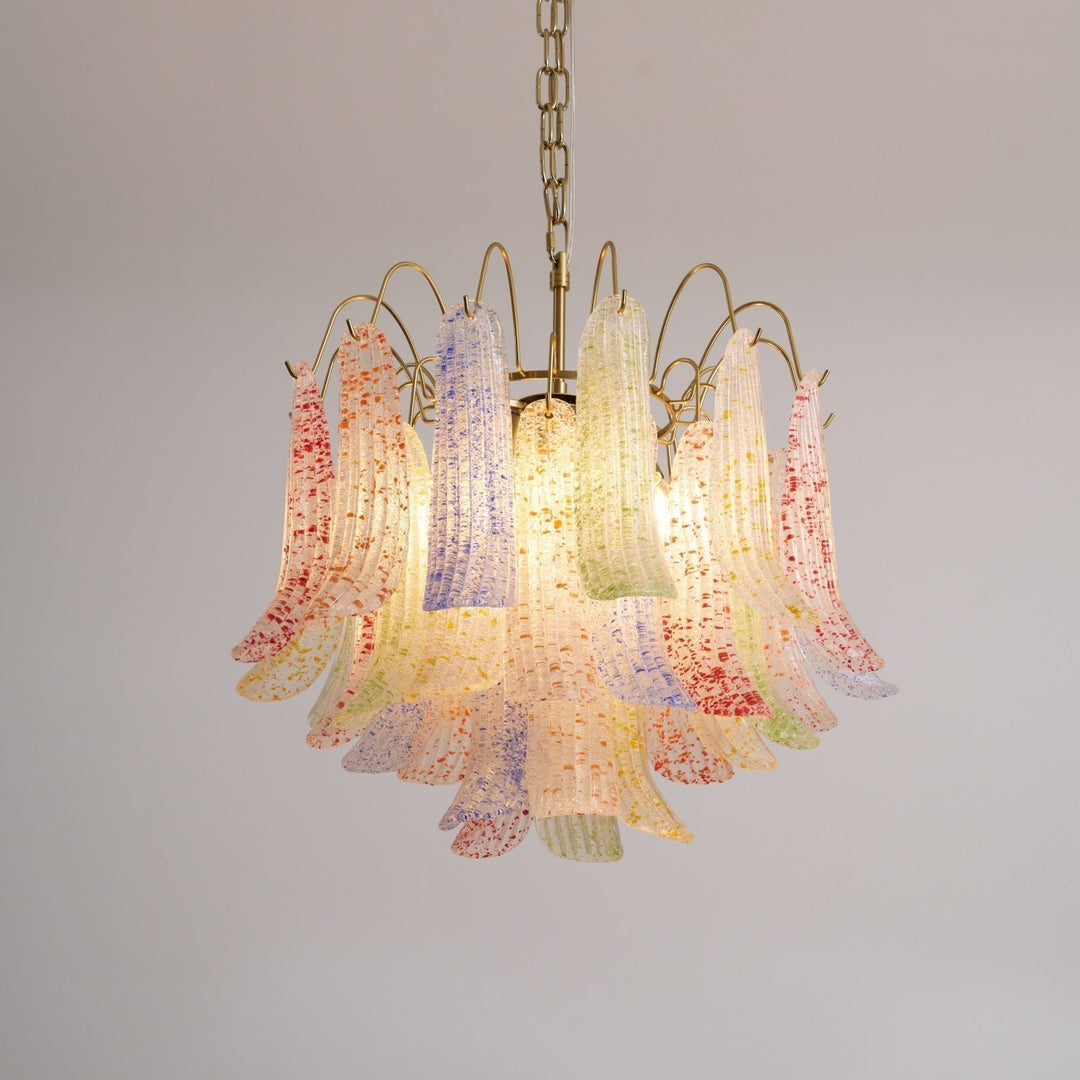 Aurora Lustre en Verre de Murano Coloré Vintage - Neutralighting