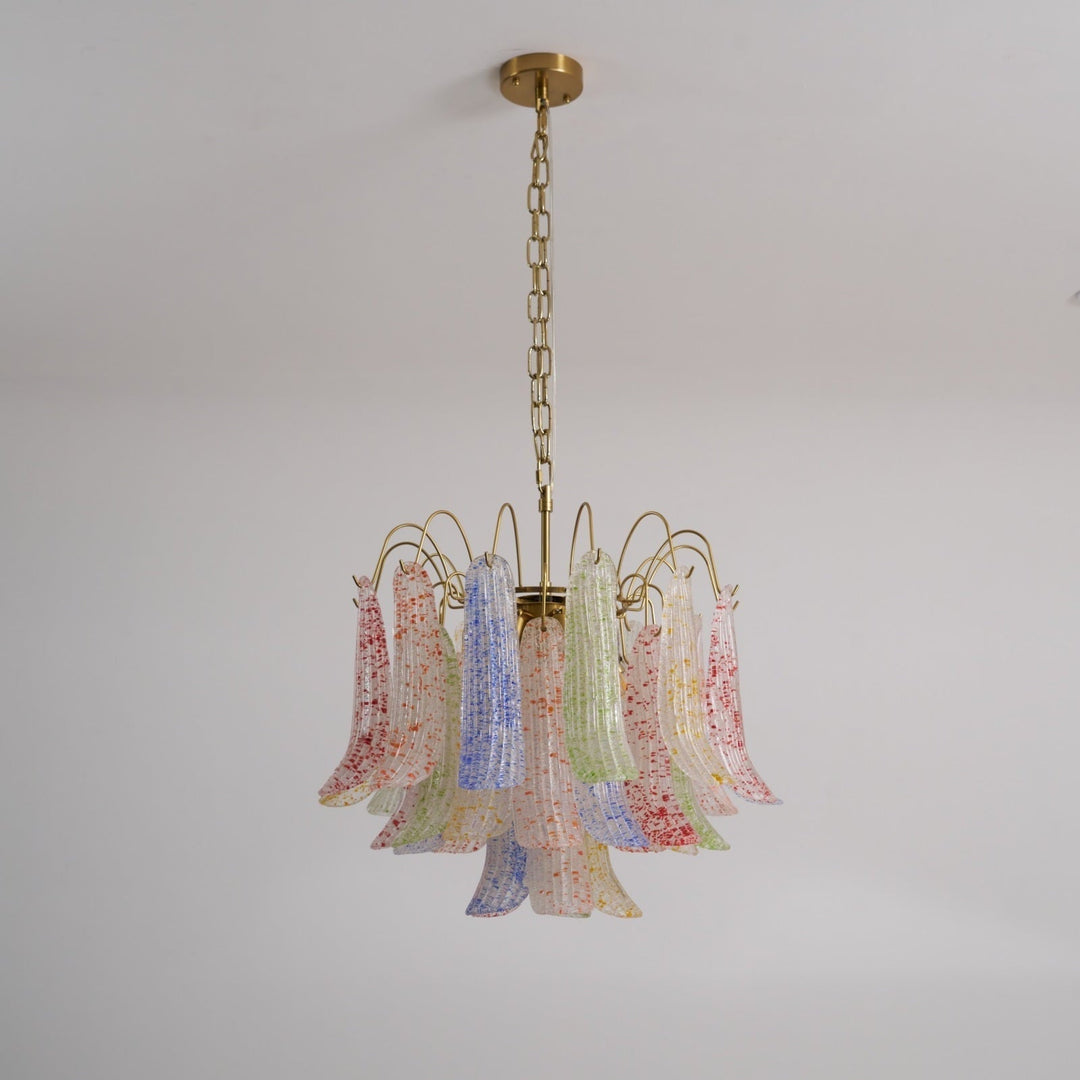 Aurora Lustre en Verre de Murano Coloré Vintage - Neutralighting