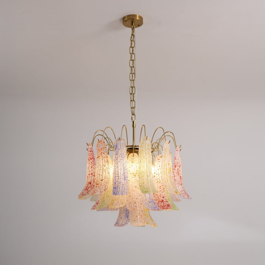 Aurora Lustre en Verre de Murano Coloré Vintage - Neutralighting