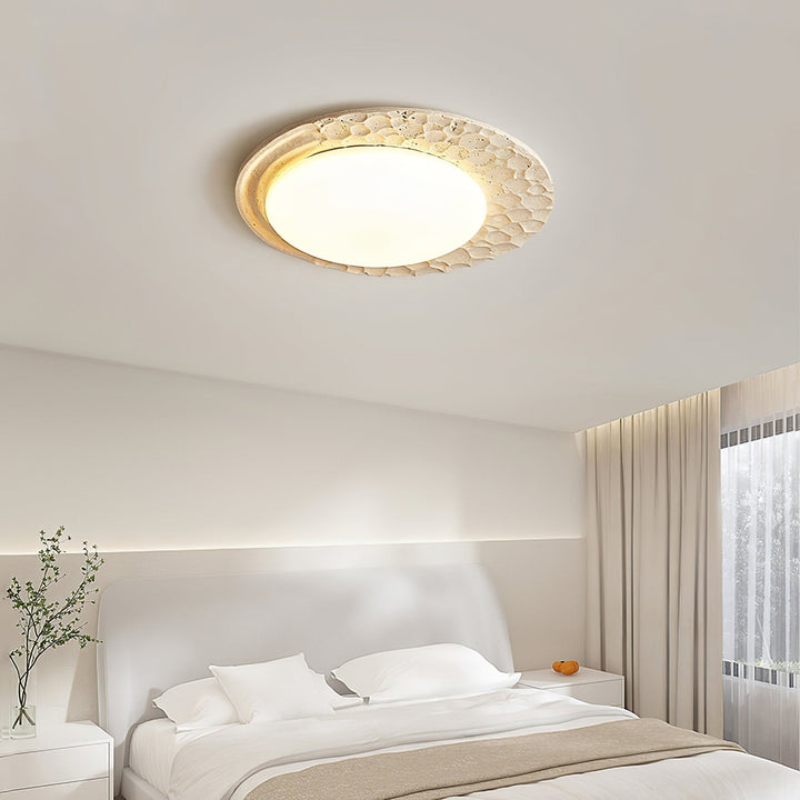 Ivsoris Lumière de Plafond Texturée en Travertin - Neutralighting