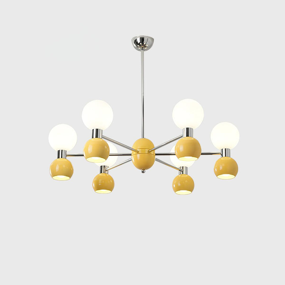 Vera Lustre Bicolore en Verre Élégant - Neutralighting