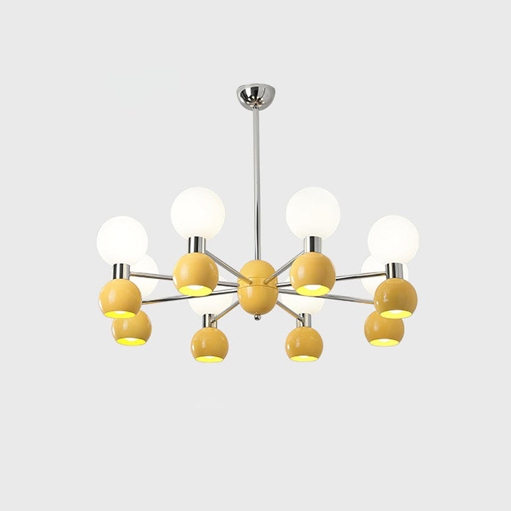 Vera Lustre Bicolore en Verre Élégant - Neutralighting