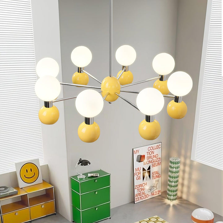 Vera Lustre Boules en Verre Bicolores - Neutralighting