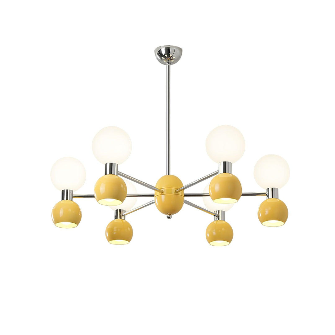 Vera Lustre Bicolore en Verre Élégant - Neutralighting