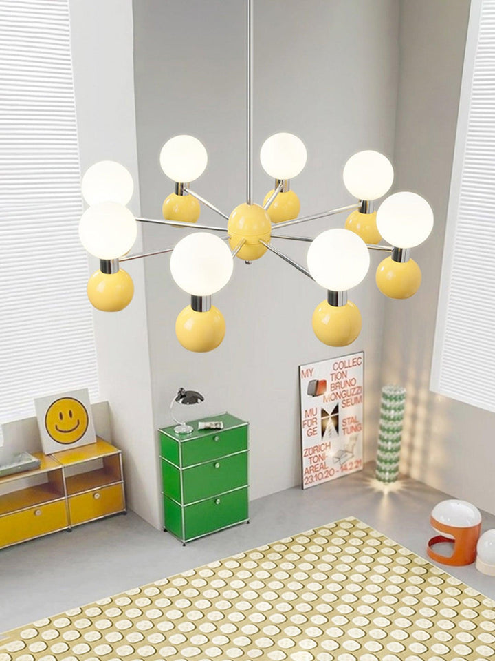 Vera Lustre Boules en Verre Bicolores - Neutralighting