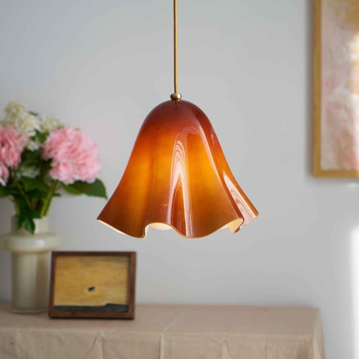 Liora Lampe Pendante Cloche en Verre - Neutralighting