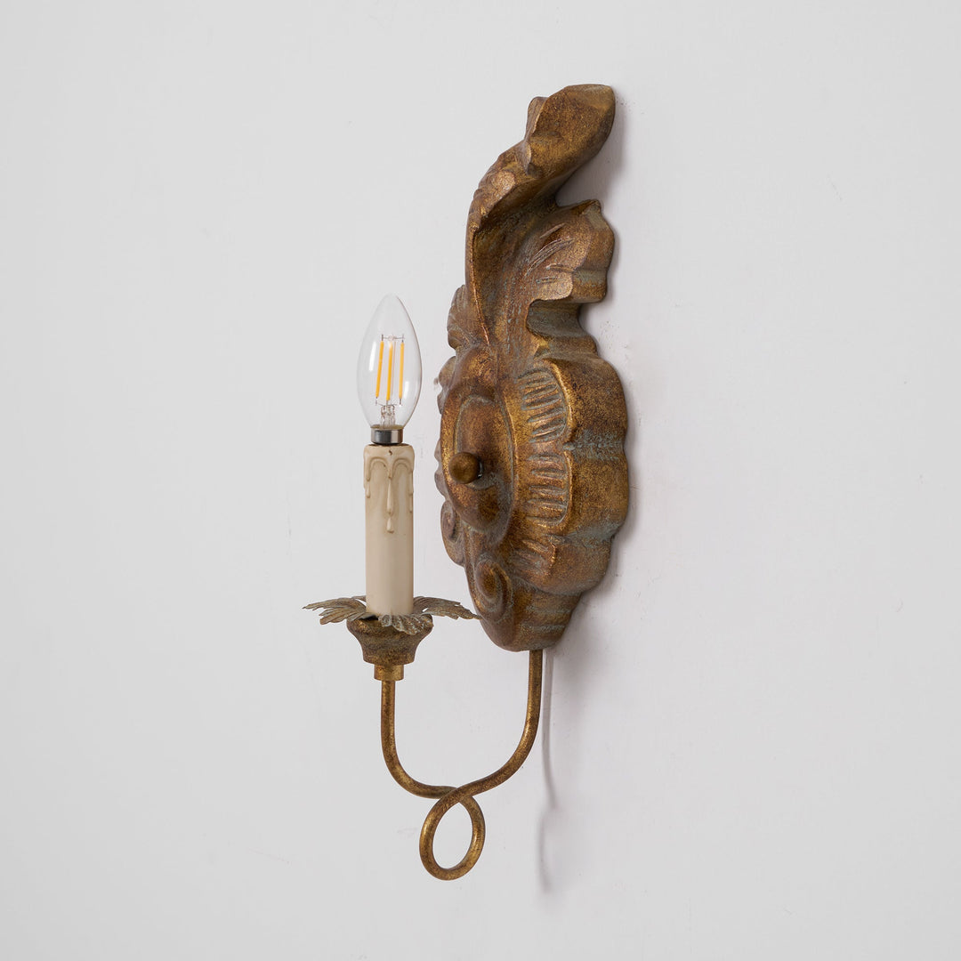 Olsilel Applique Murale Résine Métal Élégance Vintage - Neutralighting