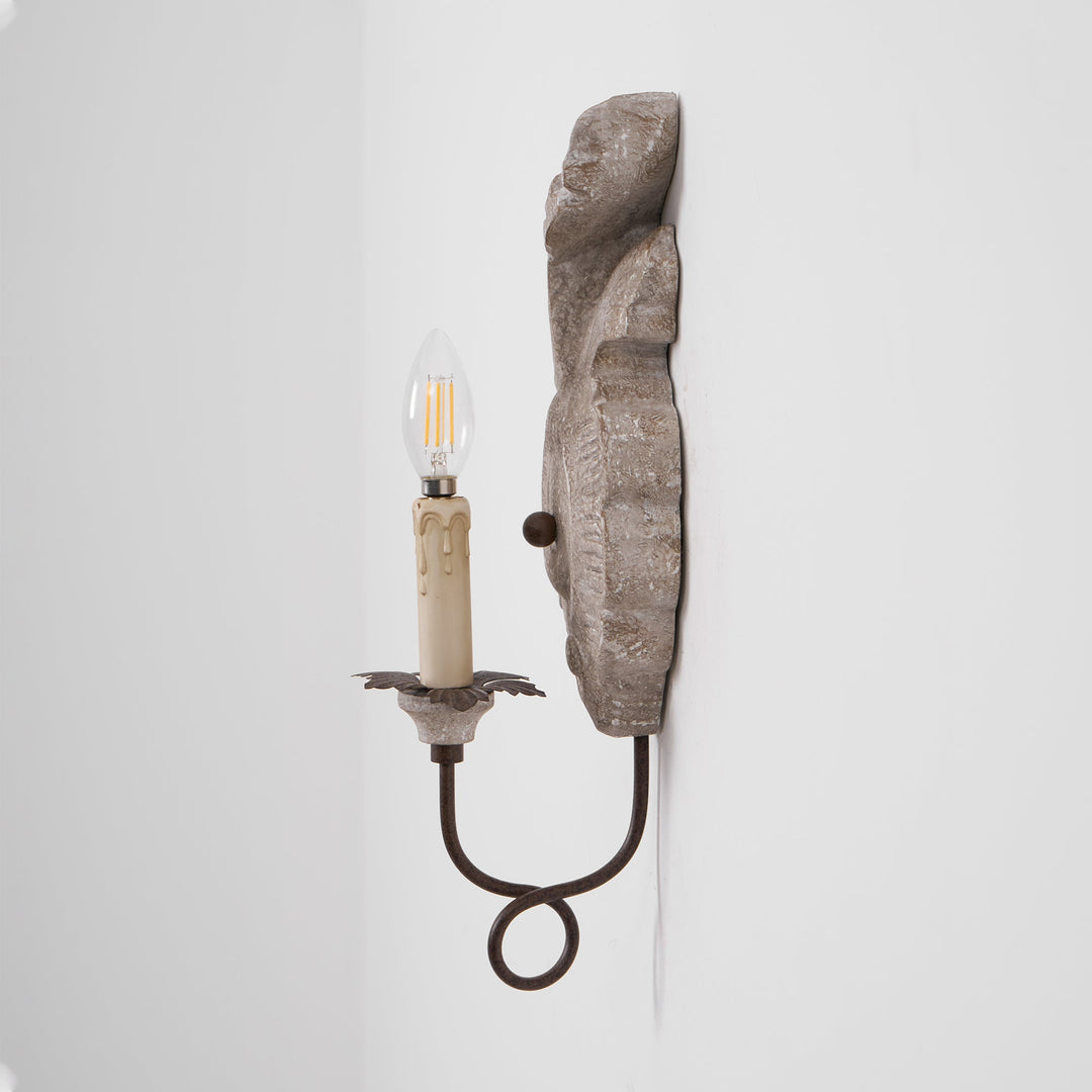 Olsilel Applique Murale Résine Métal Élégance Vintage - Neutralighting