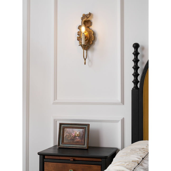 Olsilel Applique Murale Résine Métal Élégance Vintage - Neutralighting