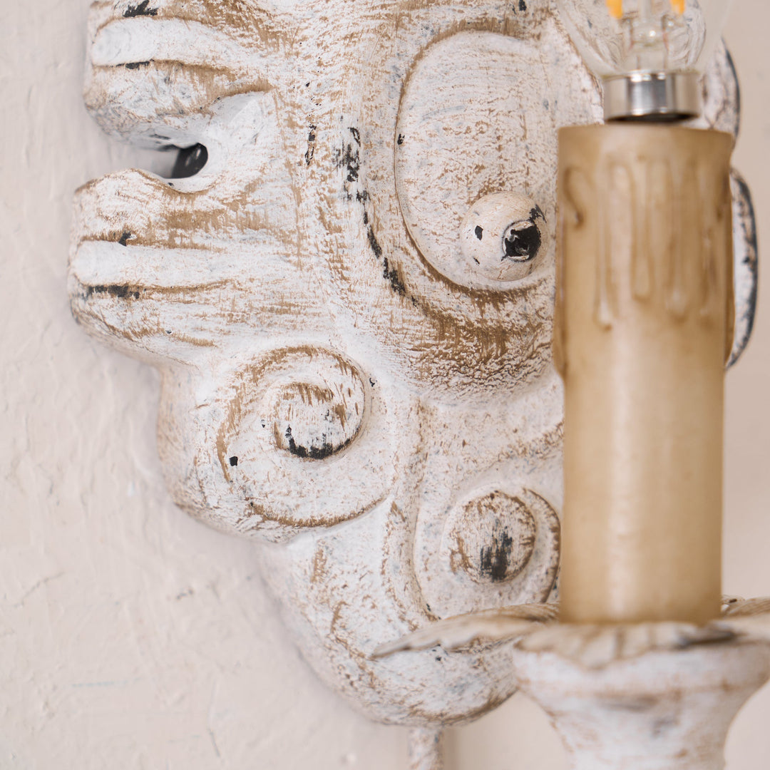 Olsilel Applique Murale Résine Métal Élégance Vintage - Neutralighting