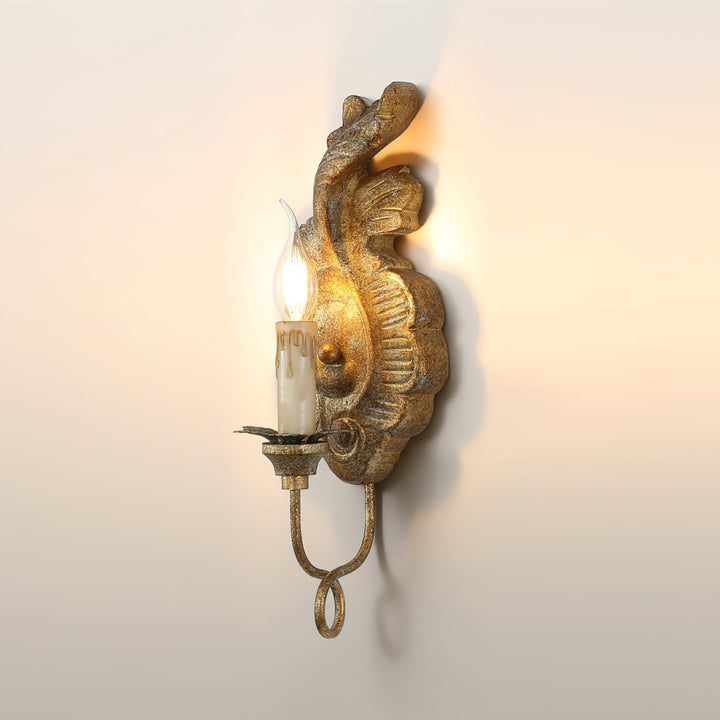 Olsilel Applique Murale Résine Métal Élégance Vintage - Neutralighting