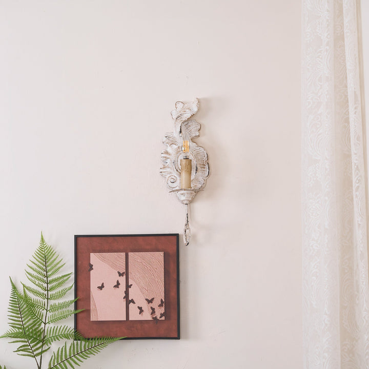 Olsilel Applique Murale Résine Métal Élégance Vintage - Neutralighting