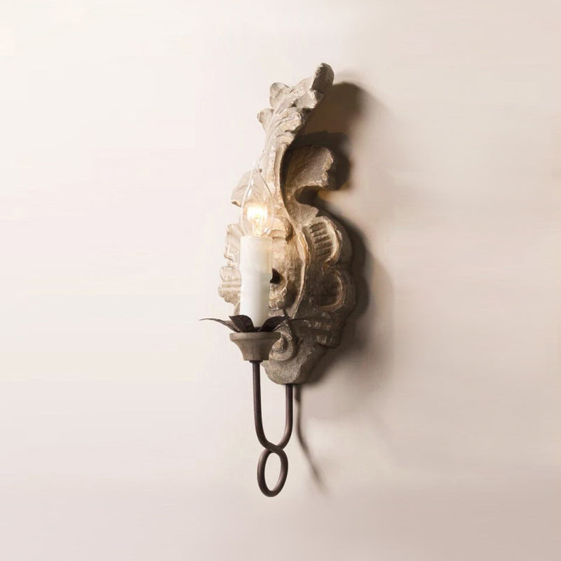 Olsilel Applique Murale Résine Métal Élégance Vintage - Neutralighting