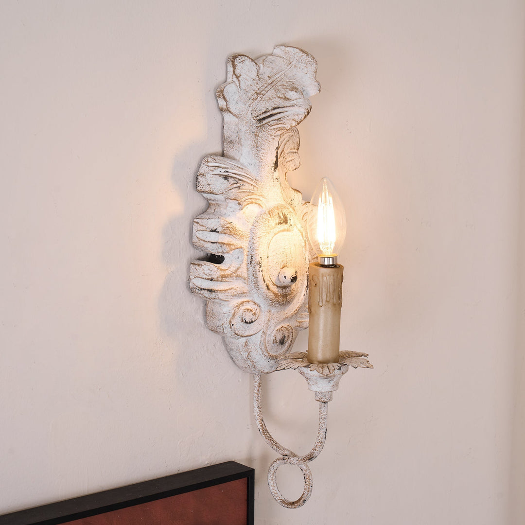 Olsilel Applique Murale Résine Métal Élégance Vintage - Neutralighting