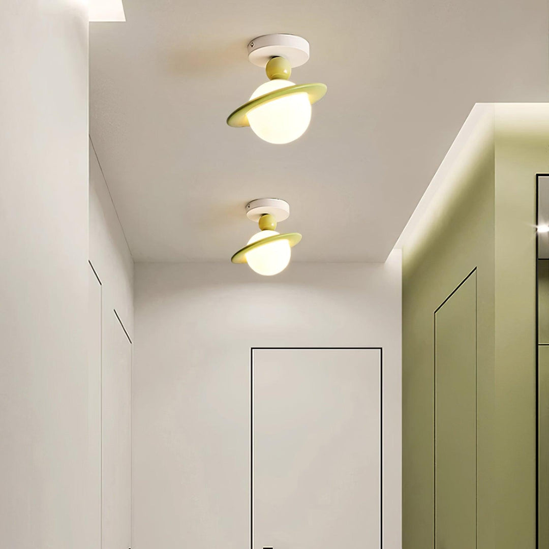 Pivoro Lustra Plafonnier Rouge Blanc - Neutralighting