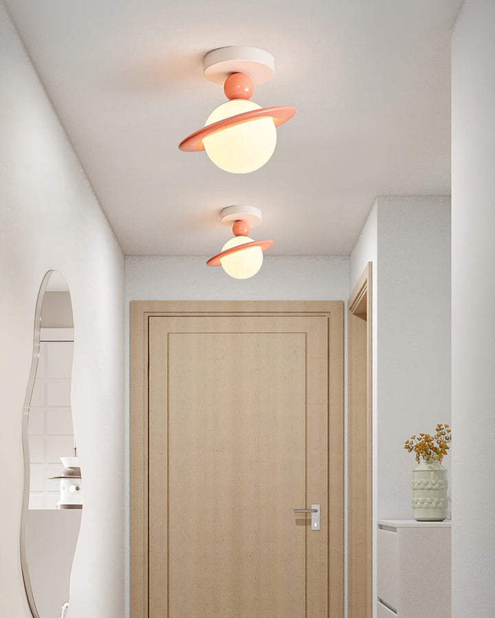 Pivoro Lustra Plafonnier Rouge Blanc - Neutralighting