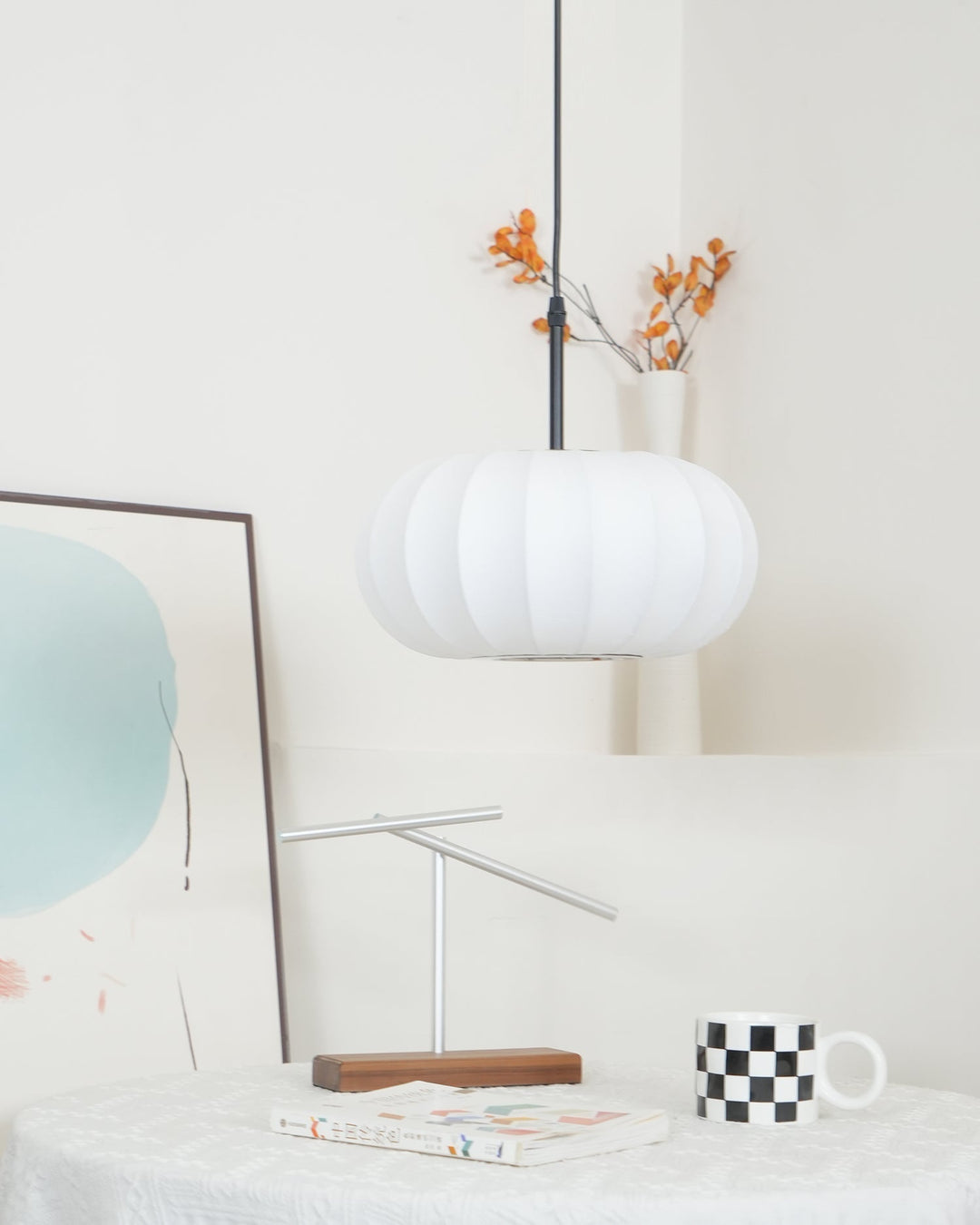 Satori Lampe Pendante Blanche Wabi-Sabi - Neutralighting