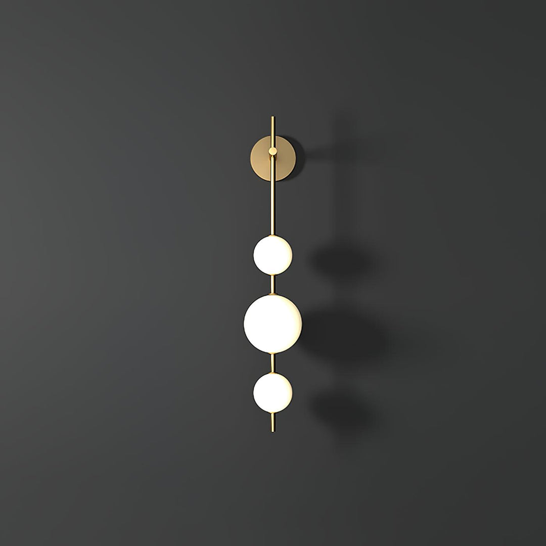 Ilraeia Vertical Globe Plug-in Wall Lamp - Neutralighting
