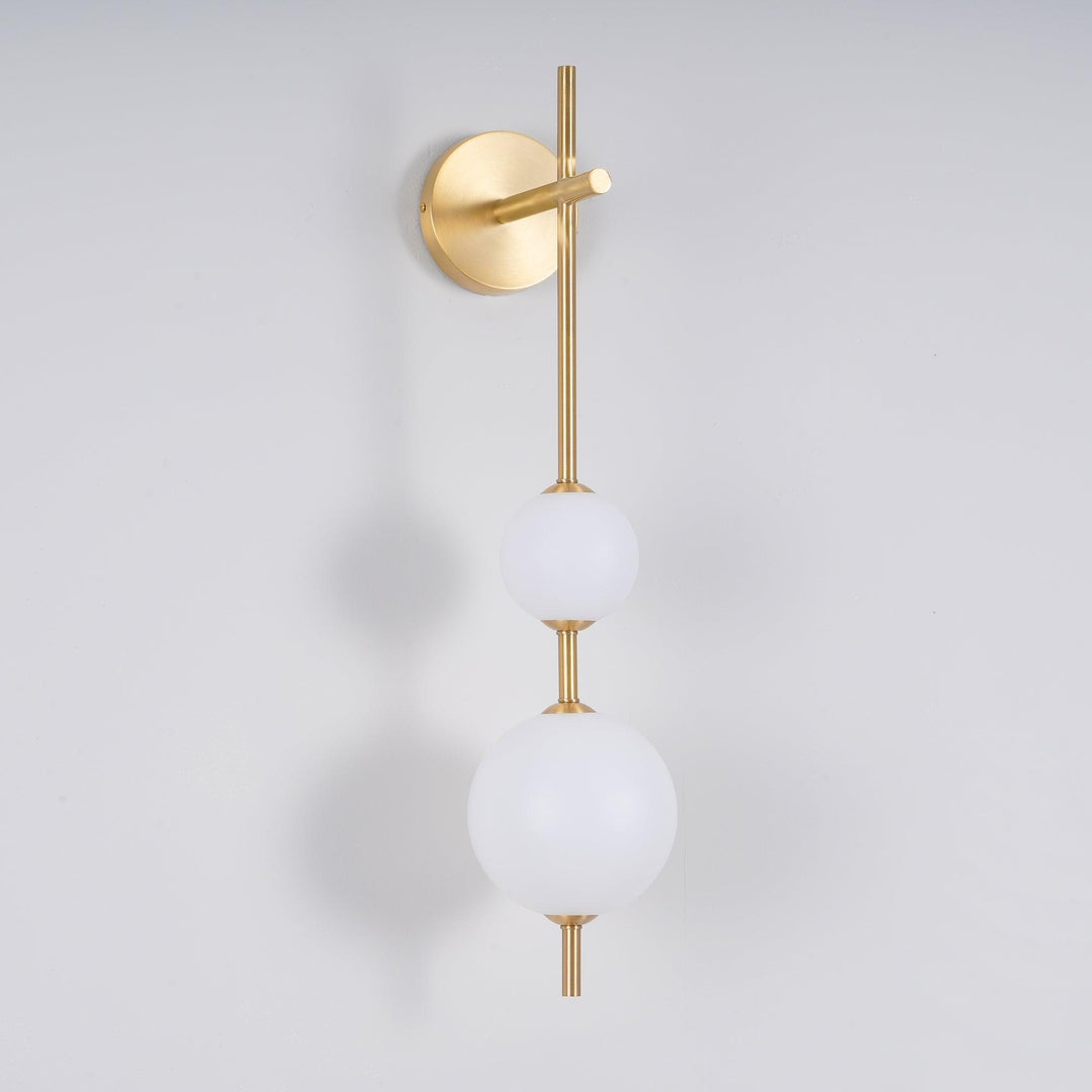 Ilraeia Vertical Globe Plug-in Wall Lamp - Neutralighting