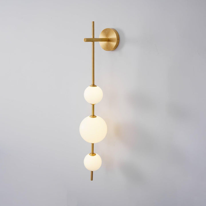 Ilraeia Vertical Globe Plug-in Wall Lamp - Neutralighting