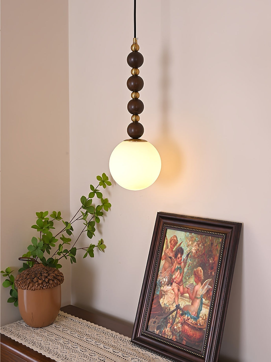 Golie Suspension en Bois Minimaliste - Neutralighting